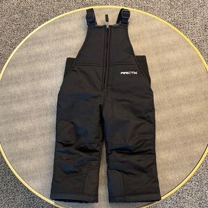 Arctix 5K Snow Bib Overalls Black 24M